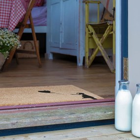 Kókuszrost lábtörlő 40x60 cm Girl With a Ballon – Artsy Doormats