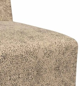 világosszürke művelúr kanapéfotel 55 cm