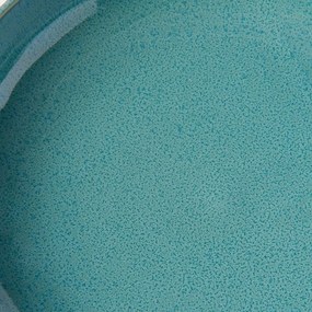 Türkiz mély kerámia tányér ø 20 cm Peacock – MIJ
