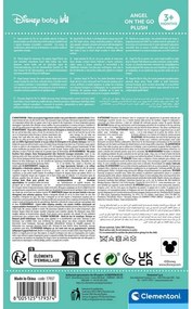 Disney Lilo és Stitch, A csillagkutya Angel plüss figura és rágóka Clementoni