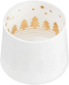Räder Fehér porcelán gyertyatartó FIR FOREST