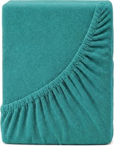 4Home IDEAL frottír lepedő zöld türkiz, 140–160 x 200 cm, 140–160 x 200 cm