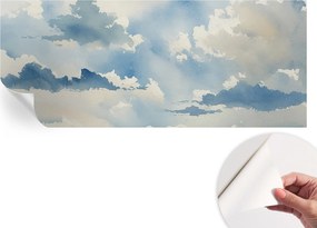Fotótapéta Öntapadós tapéta a szobába Mennyei felhők 250x104 cm