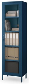 LUIGI vitrin, 500 x 1800 x 350 mm, Modern: gránátszín