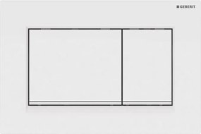 Geberit 115.883.11.1 - Sigma30 öblítő nyomólap 24,6x16,4 cm fehér