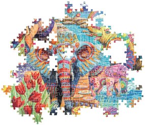 Elefánt Carnival 500 db-os puzzle Clementoni