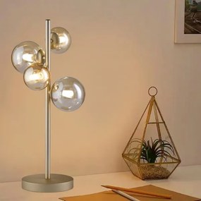 Wofi 8014.04.14.9000 - LED asztali lámpa 4xG9/3W/230V arany