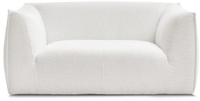 Fehér buklé kanapé 170 cm Giorgia – Bobochic Paris