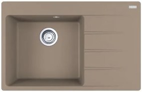 Mosogató Franke Centro CNG 611-78 TL/2 Kashmir, lefolyó a jobb oldalon 114.0637.515