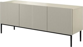 Nicole 150 cm-es TV-szekrény - kasmír / fekete lábak