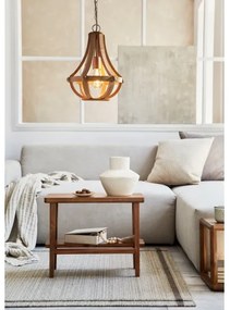 Eglo 49724 - Mennyezeti függesztékes lámpa KINROSS 1xE27/60W