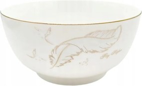 Kerámia Tál 11CM Ekrü Arany Toll 150849