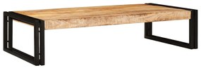 Fürdőszobai polc 100 x 50 x 23 cm Tömör mangófa és vas