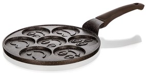 Banquet  Granite Brown Smile palacsintasütő serpenyő tapadásmentes felülettel, 26 cm