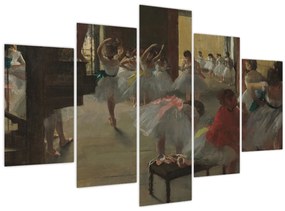 Kép - Edgar Degas, The Dance Class, reprodukciók (150x105 cm)