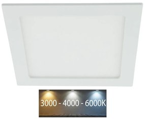 LED Fürdőszobai beépíthető lámpa LED/18W/230V 3000/4000/6000K IP44