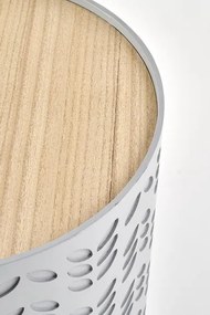 ALBA fehér/szürke dohányzóasztal