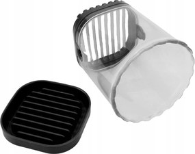 Gyors zöldség-gyümölcs szeletelő tojás aprító bögre rozsdamentes acél kupa