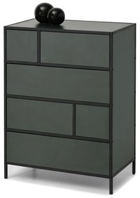 Komód Soren Kom (zöld + fekete). 1110768