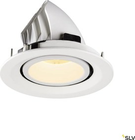 SLV NUMINOS® GIMBLE M 1005955 Beépíthető spotlámpa 1x17.5W/LED 3000K 1600LM