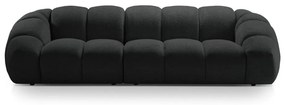 Fekete kanapé 294 cm Diana – Micadoni