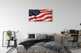 Canvas képek Amerikai zászló 100x50 cm