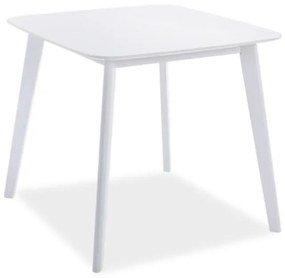 Sigma étkezőasztal 80 x 80 cm, fehér