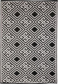 Kültéri Erkélyszőnyeg Teraszra geometrikus Kertbe nagy 122x180cm