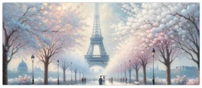 Kép - Párizsi festmény (120x50 cm)