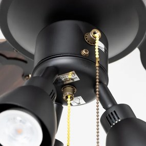 ZEVENTI - Mennyezeti ventilátor ZURRIOLA 3xGU10/50W/230V