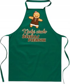 Konyhai Kötény zöld Születésnap Régen Sütemény Ajándék FA_718_z