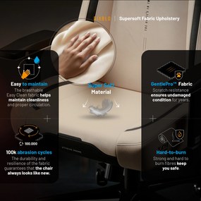 Diablo X.Eye Prime gamer szék, normál méret, sivatagi vihar