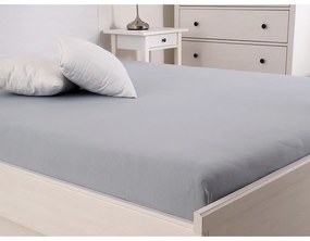 Szürke gumis lepedő 90x200 cm – B.E.S.