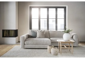 Krémszínű sarokkanapé (bal oldali) Duncan - Rowico