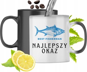 Mágikus Bögre Horgászoknak Színváltós, fényképes nyomattal