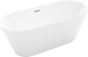 Luxury Flavia szabadon álló fürdökád akril  150 x 75 cm, fehér - 54031507500 Térben álló kád