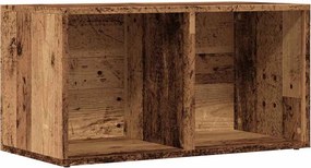 vidaXL LP antik fa színű szerelt fa tárolódoboz 69,5 x 34 x 36 cm