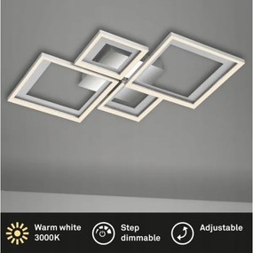 Briloner 3727-019 - LED Dimmelhető mennyezeti lámpa FRAME LED/38W/230V