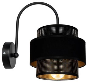 Belis Fali lámpa NESS 1xE27/60W/230V fekete BE0868