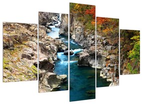 Kristálytiszta folyó képe (150x105 cm)