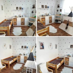 INSPIO Földszínű golyócskák, pöttyök