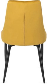 Mustár Bársony Étkezőszék CORK