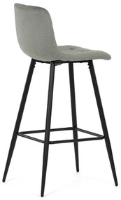 Zöld Szövet Bárszék. AUB-X7015 GRN2