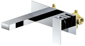AREZZO design CUBEFIELD fali mosdócsaptelep, króm