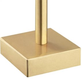 Argon 8030 - Asztali lámpa ABRUZZO 1xE14/7W/230V sárgaréz/fehér