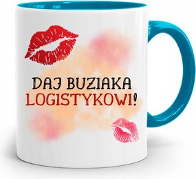 Logisztikai Bögre Kék Születésnapi Ajándék fényképes nyomtatással