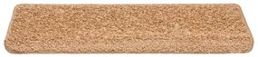 30 db bézs lépcsőszőnyeg 65 x 21 x 4 cm