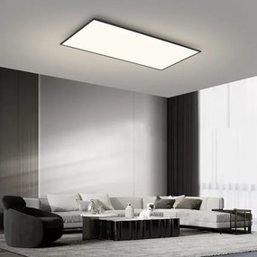 BRILAGI - LED dimmelhető mennyezeti lámpa SLIMFRAME LED/80W/230V 120x60 cm fekete + távirányító