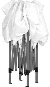 INSTENT BASIC Kerti pavilon 3 x 3 m fehér + 4 oldalfal