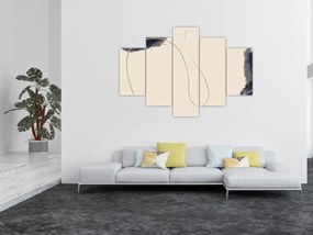 Kép - Bézs absztrakció (150x105 cm)